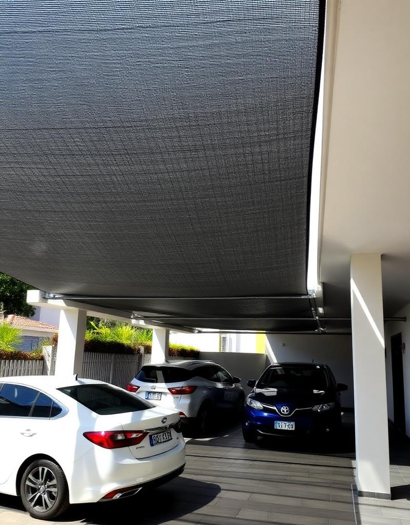 Tela sombrite para Garagem