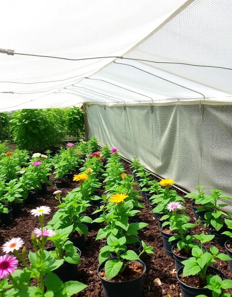Tela sombrite para Plantas