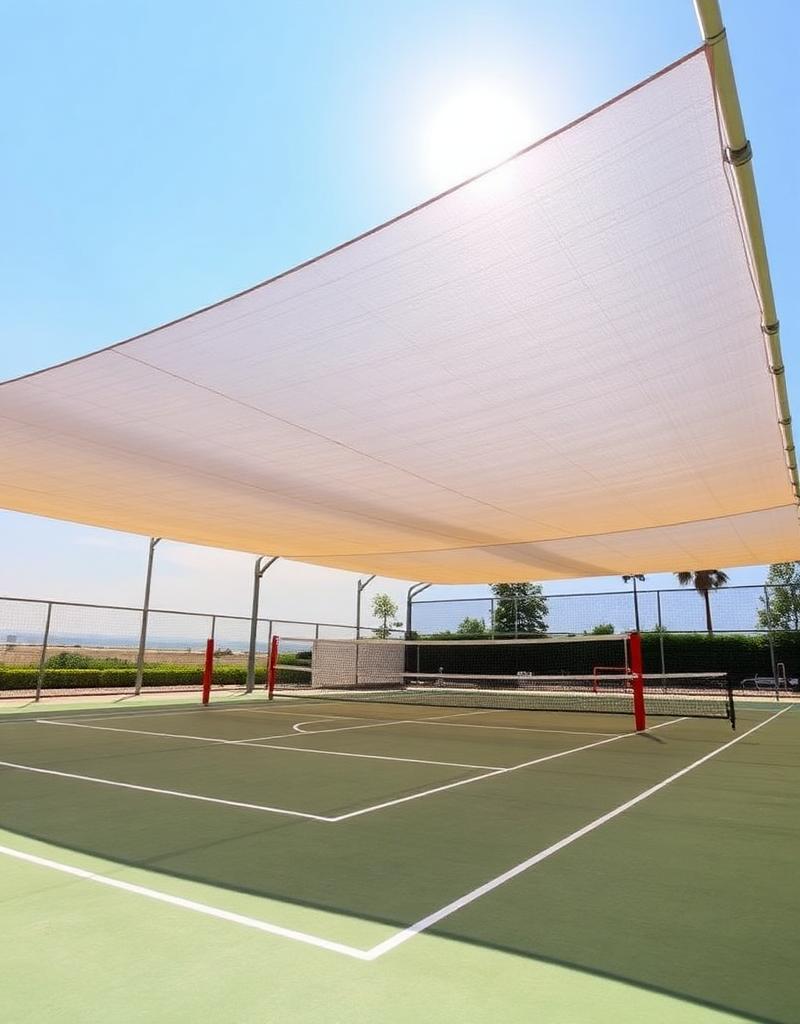 Tela sombrite para Quadra Esportiva